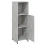 Armario de baño madera contrachapada gris hormigón 30x30x95 cm de vidaXL, Muebles de baño - Ref: Foro24-802592, Precio: 42,17...
