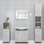 Badezimmerschrank aus betongrauem Sperrholz, 30 x 30 x 95 cm von vidaXL, Badezimmermöbel - Ref: Foro24-802592, Preis: 42,69 €...