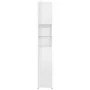 Glossy white plywood bathroom cabinet 32x25.5x190 cm by vidaXL, Bathroom furniture - Ref: Foro24-802882, Price: 87,54 €, Disc...