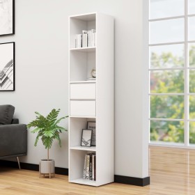 Plywood white bookshelf 36x30x171 cm by vidaXL, Bookcases and shelves - Ref: Foro24-802867, Price: 77,63 €, Discount: %