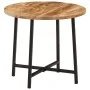 Eisen- und massiver Mangoholz-Couchtisch 45x45x40 cm von , Couchtisch - Ref: Foro24-371969, Preis: 50,89 €, Rabatt: %