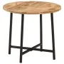 Eisen- und massiver Mangoholz-Couchtisch 45x45x40 cm von , Couchtisch - Ref: Foro24-371969, Preis: 50,89 €, Rabatt: %