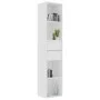 Estantería librería madera contrachapada blanco 36x30x171 cm de vidaXL, Librerías y estanterías - Ref: Foro24-802867, Precio:...