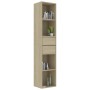 Sonoma oak plywood shelving 36x30x171 cm by vidaXL, Bookcases and shelves - Ref: Foro24-802870, Price: 69,50 €, Discount: %