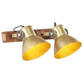 Industrielle Wandleuchte aus Messing 45x25 cm E27 von vidaXL, Lampen - Ref: Foro24-320508, Preis: 67,48 €, Rabatt: %