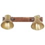 Industrial brass wall lamp 45x25 cm E27 by vidaXL, Lamps - Ref: Foro24-320508, Price: 72,02 €, Discount: %