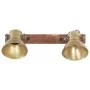 Industrielle Wandleuchte aus Messing 45x25 cm E27 von vidaXL, Lampen - Ref: Foro24-320508, Preis: 68,87 €, Rabatt: %