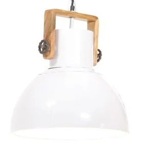 Industrielle Pendelleuchte 25 W weiß rund 40 cm E27 von vidaXL, Lampen - Ref: Foro24-320538, Preis: 78,76 €, Rabatt: %