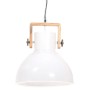 Lámpara colgante industrial 25 W blanca redonda 40 cm E27 de vidaXL, Lámparas - Ref: Foro24-320538, Precio: 81,18 €, Descuent...