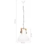 Industrial pendant lamp 25 W white round 40 cm E27 by vidaXL, Lamps - Ref: Foro24-320538, Price: 79,87 €, Discount: %