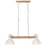 Lámpara colgante industrial 25 W blanca 109 cm E27 de vidaXL, Lámparas - Ref: Foro24-320528, Precio: 90,54 €