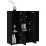 Schwarzes Sperrholzregal 90x30x90 cm von vidaXL, Bücherregale und Regale - Ref: Foro24-802931, Preis: 75,66 €, Rabatt: %