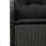 9-piece garden dining set and black synthetic rattan cushions by , Garden sets - Ref: Foro24-3213531, Price: 1,00 €, Discount: %