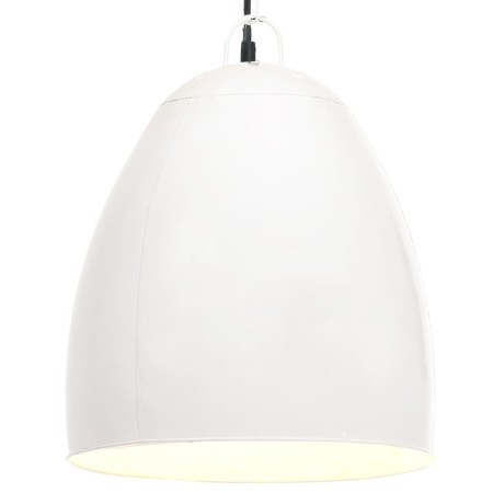 Runde industrielle Pendelleuchte 25 W weiß 42 cm E27 von vidaXL, Lampen - Ref: Foro24-320558, Preis: 50,37 €, Rabatt: %