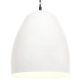 Runde industrielle Pendelleuchte 25 W weiß 42 cm E27 von vidaXL, Lampen - Ref: Foro24-320558, Preis: 50,37 €, Rabatt: %