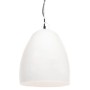 Runde industrielle Pendelleuchte 25 W weiß 42 cm E27 von vidaXL, Lampen - Ref: Foro24-320558, Preis: 50,37 €, Rabatt: %