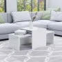 Couchtisch aus glänzend weißem Sperrholz, 100 x 48 x 40 cm von vidaXL, Couchtisch - Ref: Foro24-802918, Preis: 61,21 €, Rabat...