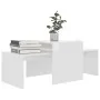 Couchtisch aus glänzend weißem Sperrholz, 100 x 48 x 40 cm von vidaXL, Couchtisch - Ref: Foro24-802918, Preis: 61,21 €, Rabat...