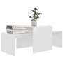 Couchtisch aus glänzend weißem Sperrholz, 100 x 48 x 40 cm von vidaXL, Couchtisch - Ref: Foro24-802918, Preis: 62,24 €, Rabat...