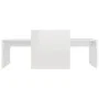Couchtisch aus glänzend weißem Sperrholz, 100 x 48 x 40 cm von vidaXL, Couchtisch - Ref: Foro24-802918, Preis: 61,21 €, Rabat...