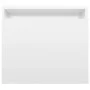 Glossy white plywood coffee table 100x48x40 cm by vidaXL, Coffee table - Ref: Foro24-802918, Price: 62,24 €, Discount: %