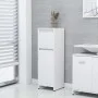 Badezimmerschrank aus weißem Sperrholz, 30 x 30 x 95 cm von vidaXL, Badezimmermöbel - Ref: Foro24-802660, Preis: 56,68 €, Rab...