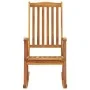 Silla mecedora con cojines madera maciza de acacia de , Sillas de jardín - Ref: Foro24-3064192, Precio: 200,00 €, Descuento: %