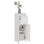 Badezimmerschrank aus weißem Sperrholz, 30 x 30 x 95 cm von vidaXL, Badezimmermöbel - Ref: Foro24-802660, Preis: 56,68 €, Rab...
