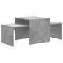 Mesa de centro madera contrachapada gris hormigón 100x48x40 cm de vidaXL, Mesas de centro - Ref: Foro24-802916, Precio: 48,34...