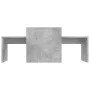 Mesa de centro madera contrachapada gris hormigón 100x48x40 cm de vidaXL, Mesas de centro - Ref: Foro24-802916, Precio: 48,34...