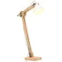 Stehleuchte aus massivem weißem Mangoholz E27 von vidaXL, Lampen - Ref: Foro24-320582, Preis: 130,53 €, Rabatt: %