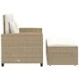 Gartensofa mit 2-Sitzer-Kissen Kunstrattan beige von , Outdoor-Sofas - Ref: Foro24-365135, Preis: 299,09 €, Rabatt: %