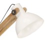 Stehleuchte aus massivem weißem Mangoholz E27 von vidaXL, Lampen - Ref: Foro24-320582, Preis: 122,97 €, Rabatt: %