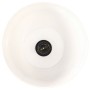 Lámpara de pie madera maciza de mango blanca E27