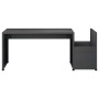 Couchtisch aus glänzendem grauem Sperrholz 90x45x35 cm von vidaXL, Couchtisch - Ref: Foro24-802929, Preis: 41,01 €, Rabatt: %