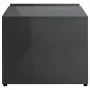Bright gray plywood coffee table 90x45x35 cm by vidaXL, Coffee table - Ref: Foro24-802929, Price: 41,01 €, Discount: %