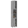 Badezimmerschrank aus betongrauem Sperrholz, 30 x 30 x 183,5 cm von vidaXL, Badezimmermöbel - Ref: Foro24-802673, Preis: 84,6...