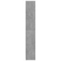 Badezimmerschrank aus betongrauem Sperrholz, 30 x 30 x 183,5 cm von vidaXL, Badezimmermöbel - Ref: Foro24-802673, Preis: 84,6...