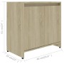 Badezimmerschrank Sperrholz Eiche Farbe 60x33x61 cm von vidaXL, Badezimmermöbel - Ref: Foro24-802645, Preis: 43,05 €, Rabatt: %