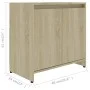 Badezimmerschrank Sperrholz Eiche Farbe 60x33x61 cm von vidaXL, Badezimmermöbel - Ref: Foro24-802645, Preis: 42,16 €, Rabatt: %