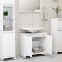 Weißer Badezimmerschrank aus Sperrholz, 60 x 33 x 61 cm von vidaXL, Badezimmermöbel - Ref: Foro24-802642, Preis: 51,13 €, Rab...