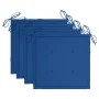 Sillas de jardín plegables 4 uds cojines madera maciza acacia de , Sillas de jardín - Ref: Foro24-3064573, Precio: 211,60 €, ...