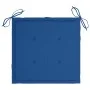 Sillas de jardín plegables 4 uds cojines madera maciza acacia de , Sillas de jardín - Ref: Foro24-3064573, Precio: 211,60 €, ...