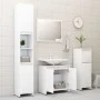 White plywood bathroom cabinet 60x33x61 cm by vidaXL, Bathroom furniture - Ref: Foro24-802642, Price: 50,30 €, Discount: %