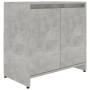 Badezimmerschrank aus betongrauem Sperrholz, 60 x 33 x 61 cm von vidaXL, Badezimmermöbel - Ref: Foro24-802646, Preis: 53,01 €...