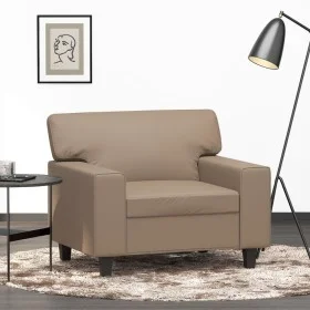 Synthetic leather armchair in cappuccino color, 60 cm. by , Sofas - Ref: Foro24-359411, Price: 182,20 €, Discount: %