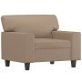Synthetic leather armchair in cappuccino color, 60 cm. by , Sofas - Ref: Foro24-359411, Price: 187,96 €, Discount: %