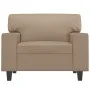 Synthetic leather armchair in cappuccino color, 60 cm. by , Sofas - Ref: Foro24-359411, Price: 182,20 €, Discount: %