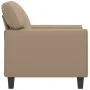 Synthetic leather armchair in cappuccino color, 60 cm. by , Sofas - Ref: Foro24-359411, Price: 182,20 €, Discount: %