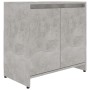 Badezimmerschrank aus betongrauem Sperrholz, 60 x 33 x 61 cm von vidaXL, Badezimmermöbel - Ref: Foro24-802646, Preis: 53,01 €...